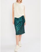 Jupe Sequin verte