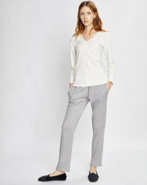 Pantalon Mailleway gris chiné