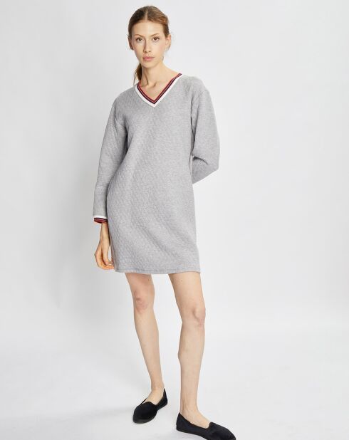 Robe Wellness gris chiné