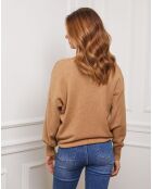 Pull Chola en Cachemire mélangé camel