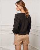 Pull Chola en Cachemire mélangé noir