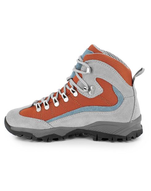 Chaussures de Randonnée en Velours de Cuir Atlas brique