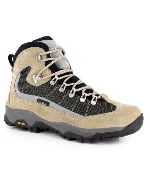 Chaussures de Randonnée en Velours de Cuir Atlas sable