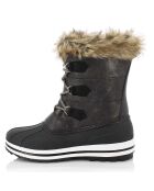 Botas de nieve Diana doradas/negras