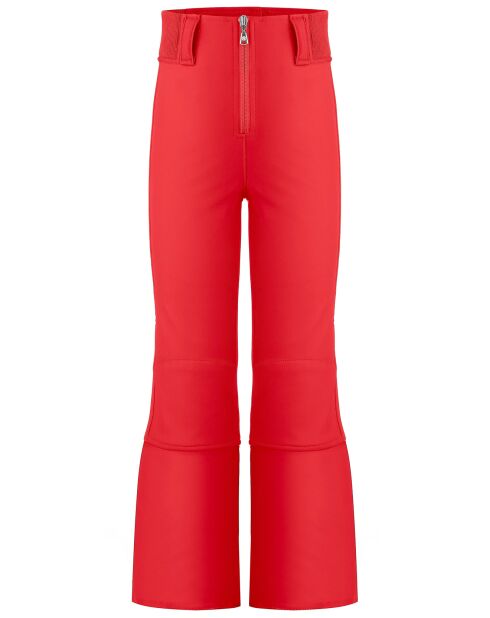 Pantalon de ski Softshell stretch rouge scarlet