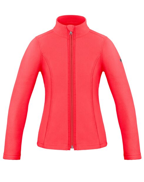 Veste en Polaire rouge techno