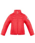 Veste en Polaire rouge techno