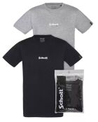 2 T-Shirts Mclogo2 noir/gris