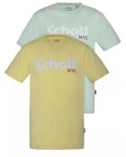 2 T-Shirts Mclogo vert/jaune