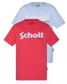 2 T-Shirts Mclogo rouge/bleu