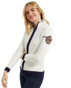 Cardigan en Laine mélangée Nautic écru