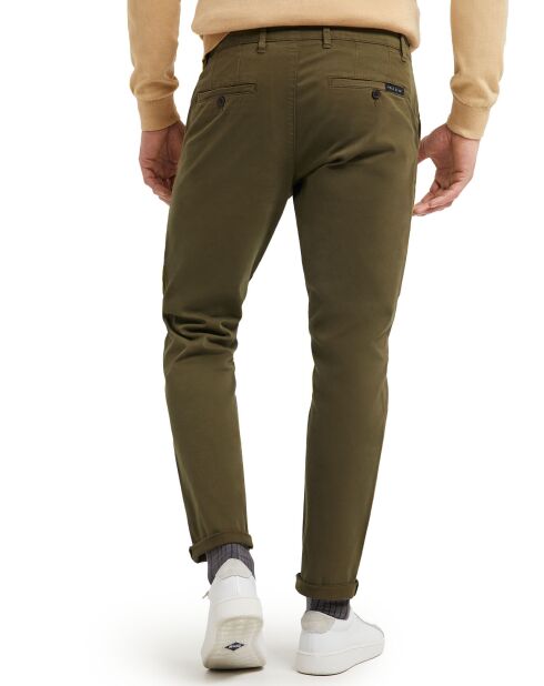 Pantalon Chino Marko vert olive