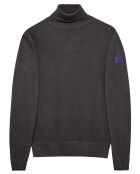Pull col roulé Max gris