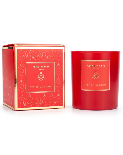 Bougie parfumée Esprit de Noël - 1 mèche 75h