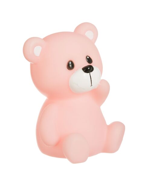 Luz nocturna LED aleatoria con forma de oso de peluche, 10 x 10 x 13,5 cm