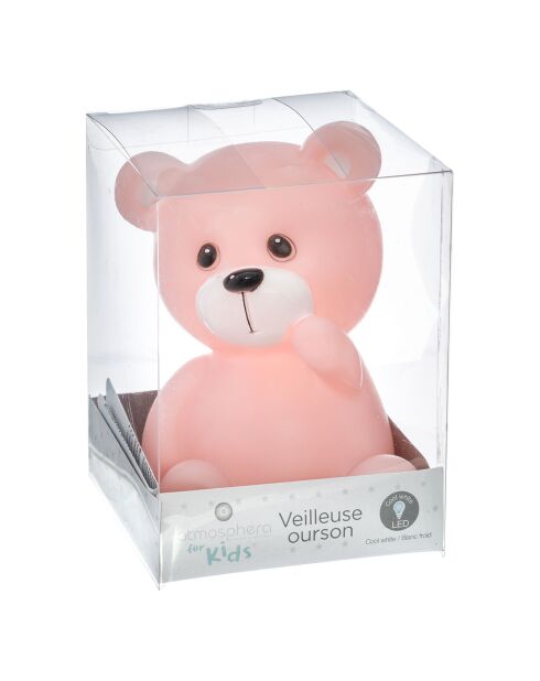 Veilleuse Ourson LED  aléatoire - 10x10x13.5 cm