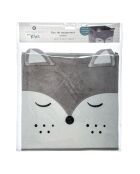 Boite de rangement renard gris - 29x29x29 cm