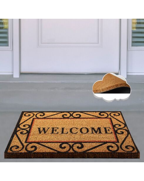 Paillasson Welcome multicolore - 40x60 cm