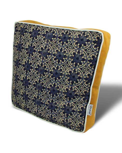 Coussin floral multicolore - 42x42  cm