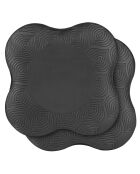 Coussin de yoga gris