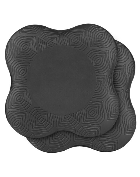 Coussin de yoga gris