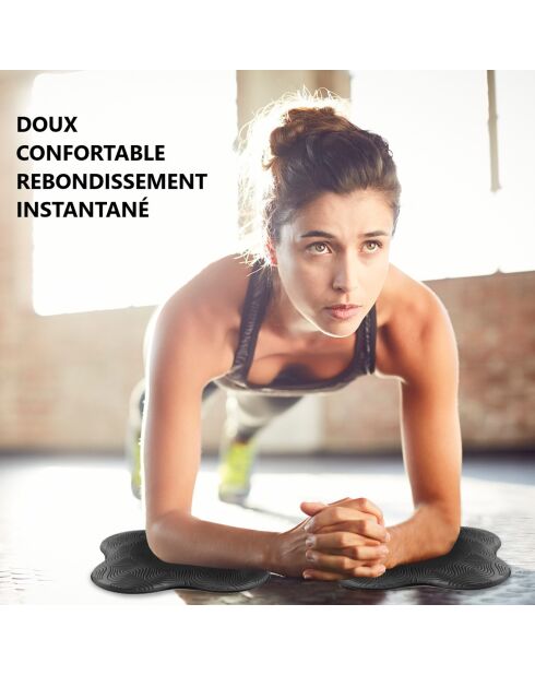 Coussin de yoga gris