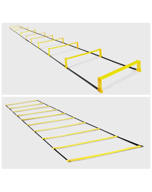 Échelle d'agilitée jaune