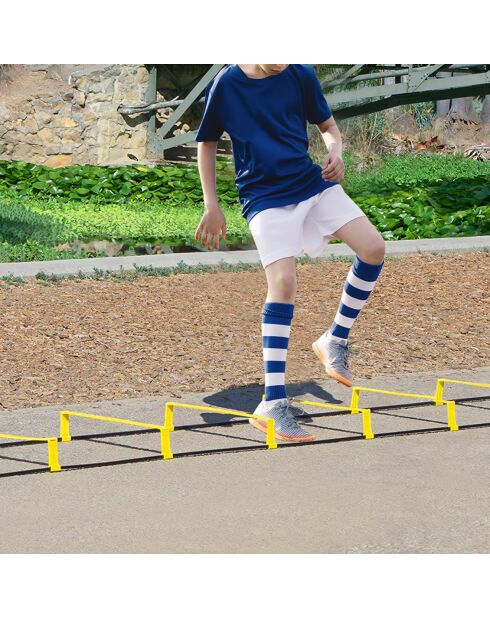 Échelle d'agilitée jaune