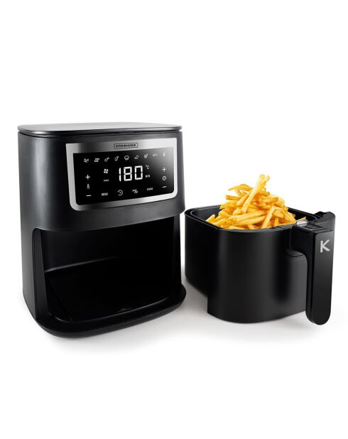 Friteuse sans huile noire - 31x30.5x32.5 cm