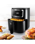 Friteuse sans huile noire - 31x30.5x32.5 cm