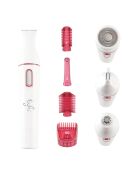 Tondeuse visage et corps  blanche - 25x12.5x20 cm