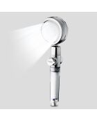 Pommeau de douche Eco Filter chromé  - 57.5x22.5x42.3 cm