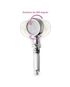 Pommeau de douche Eco Filter chromé  - 57.5x22.5x42.3 cm