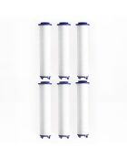 Pommeau de douche Eco Filter chromé  - 57.5x22.5x42.3 cm