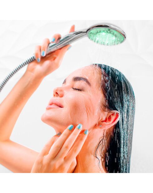 Pommeau de douche Eco Filter chromé  - 50x26.5x45 cm