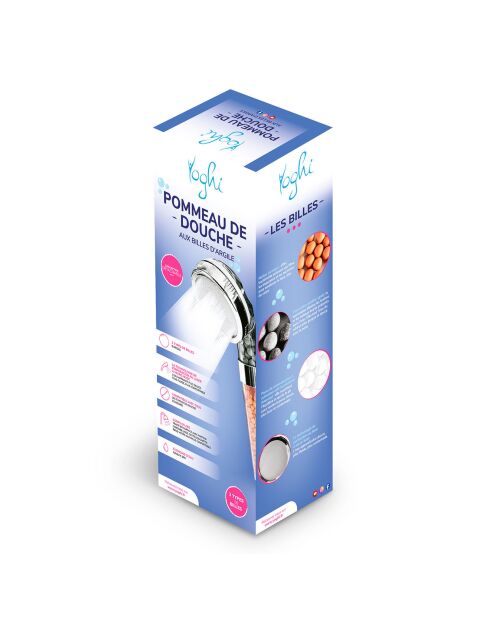 Pommeau de douche Eco Filter chromé  - 49x20x45.2 cm