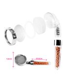 Pommeau de douche Eco Filter chromé  - 49x20x45.2 cm