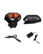 Coussin de Massage Shiatsu noir  - 54.5x33.5x39 cm