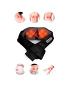 Coussin de Massage Shiatsu noir  - 54.5x33.5x39 cm