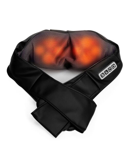 Coussin de Massage Shiatsu noir  - 54.5x33.5x39 cm