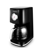 Cafetière Style rétro noire - 45.2x31.2x39.6 cm