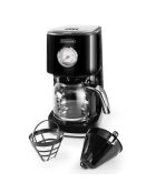 Cafetière Style rétro noire - 45.2x31.2x39.6 cm