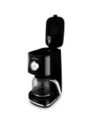Cafetière Style rétro noire - 45.2x31.2x39.6 cm