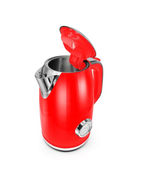 Bouilloire Style rétro rouge - 60.5x23x53 cm