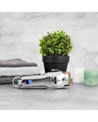 Tondeuse sans fil cheveux et barbe plug and play grise - 50.5x42x22 cm