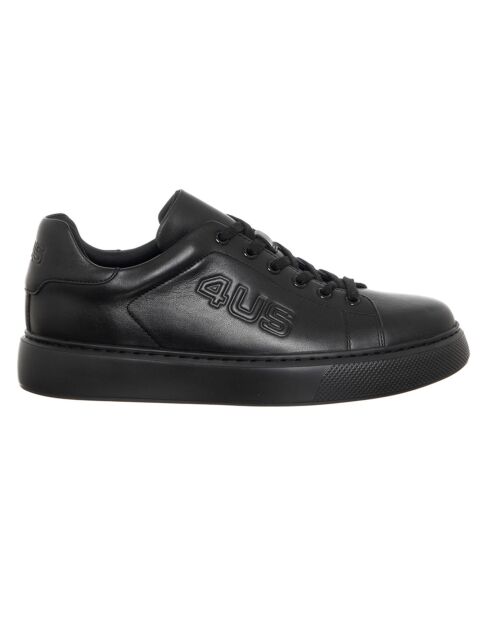 Sneakers en Cuir Elie noires