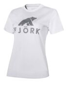 T-Shirt grand logo Besso blanc