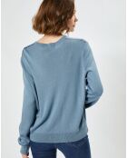 Pull en Laine mélangée Letemple bleu clair