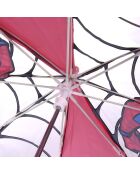 Ombrello a campana trasparente per bambini - Manico rosso - Avengers trasparente