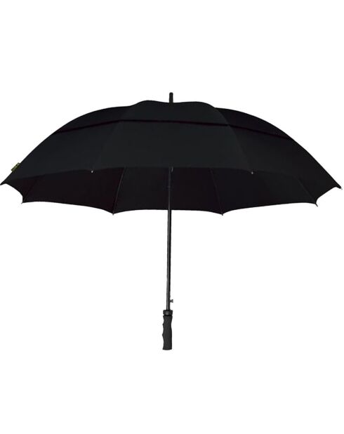 Parapluie écologique automatique double toile resistant au vent noir